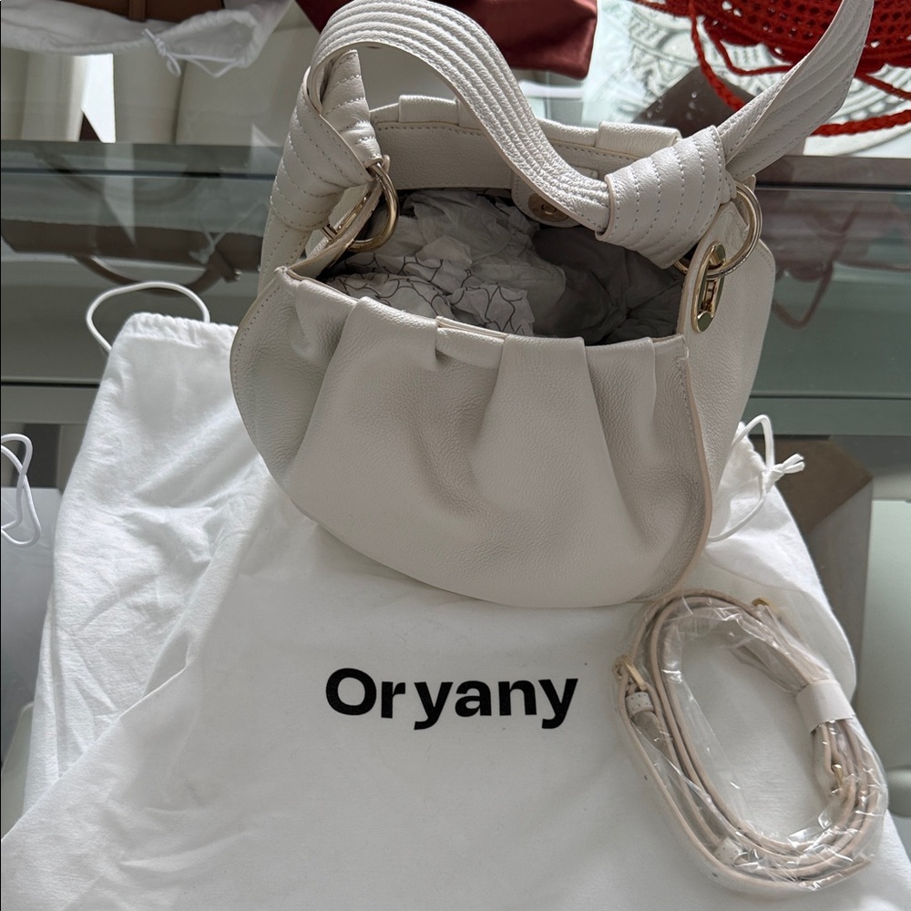 orYANY Cream Shoulder Bag